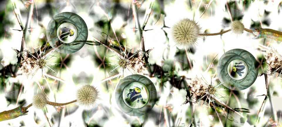 Οι κοσμοναύτες (2023), 11χρωμη pigment εκτύπωση σε χαρτί fine art Hahnemühle photo luster, 54 x 120 εκ