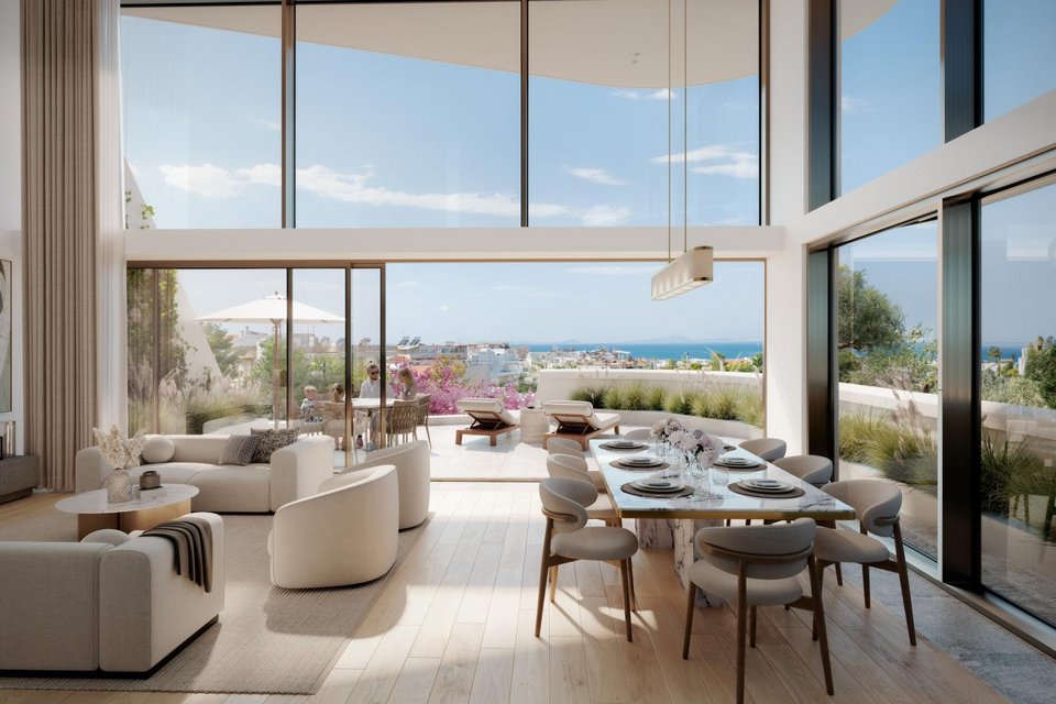Εσωτερικό σπιτιού στο Apollo Hills στη Βούλα.