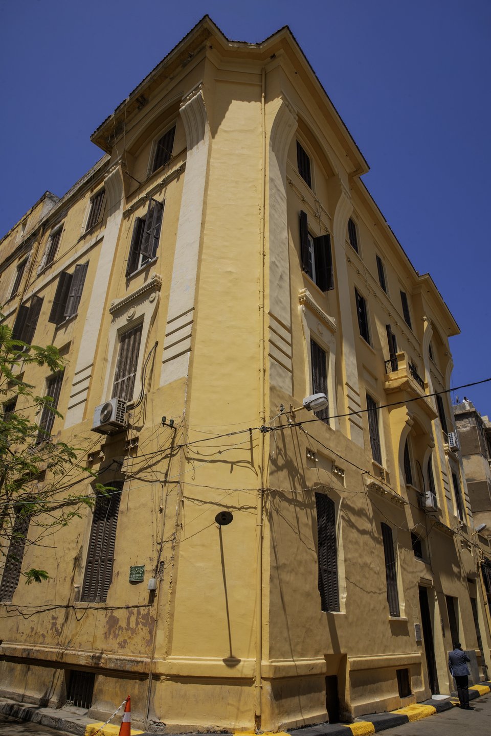 Το κτίριο όπου στον τρίτο όροφο βρίσκεται το σπίτι του Κ. Π. Καβάφη / Ανδρέας Σιμόπουλος