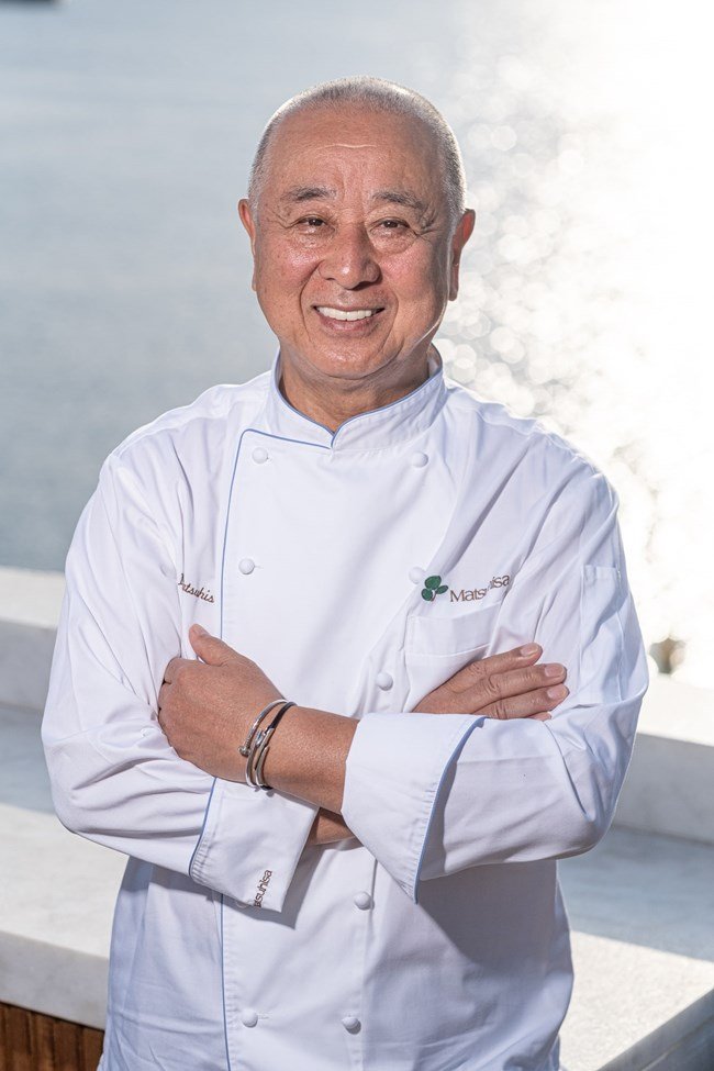O διάσημος σεφ Nobu Matsuhisa.