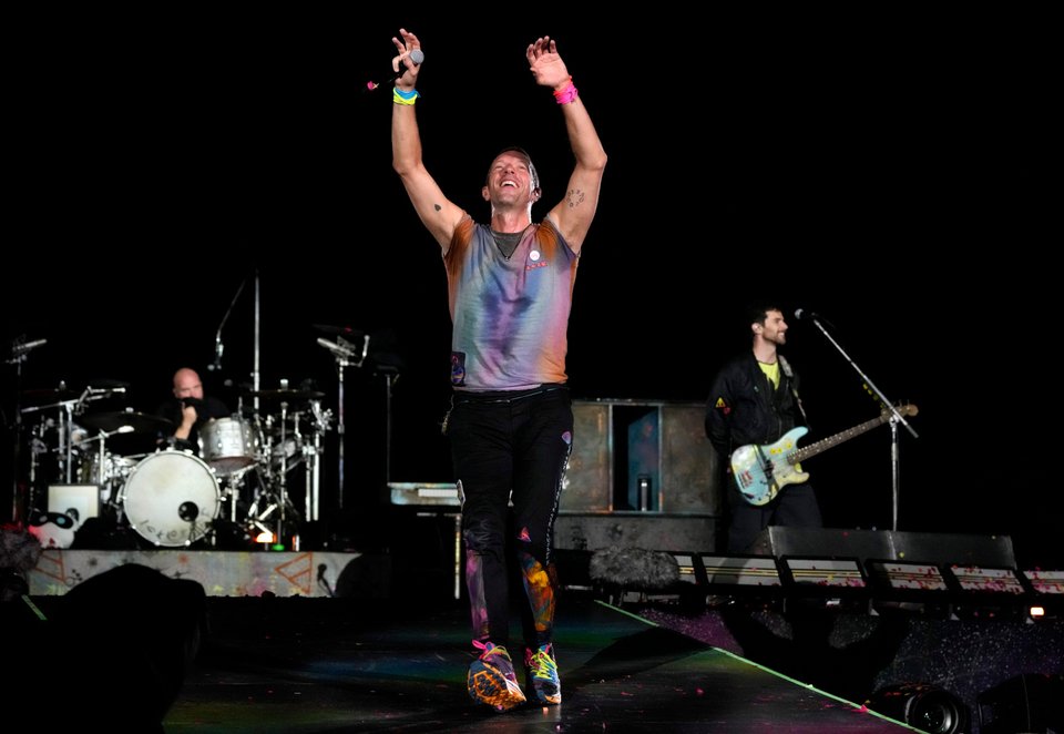 Ο frontman των Coldplay Κρις Μάρτιν