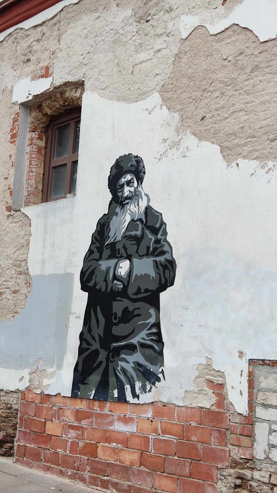 Mural με την μορφή ενός Εβραίου