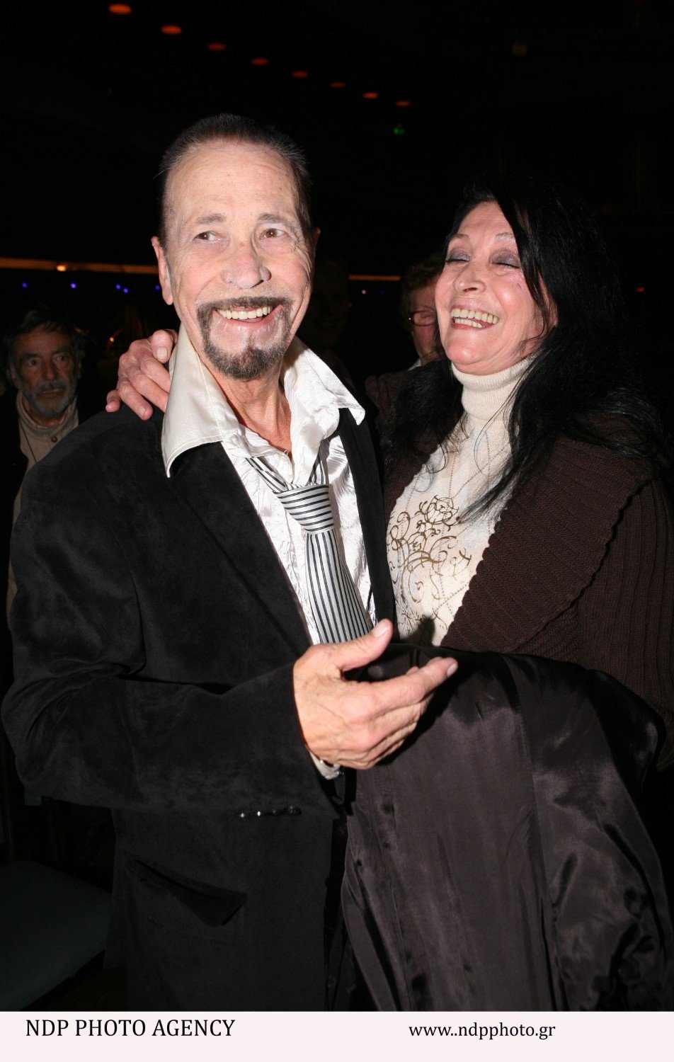 Ο Φώτης Μεταξόπουλος και η Νάντια Φοντάνα το 2011