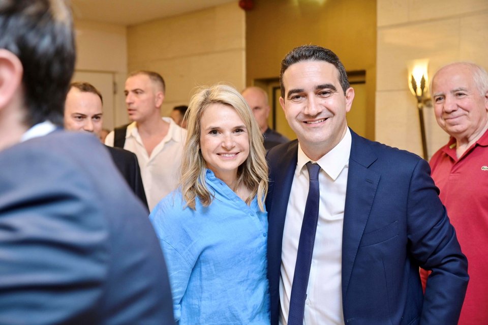 Μιλένα Αποστολάκη και Μιχάλης Κατρίνης