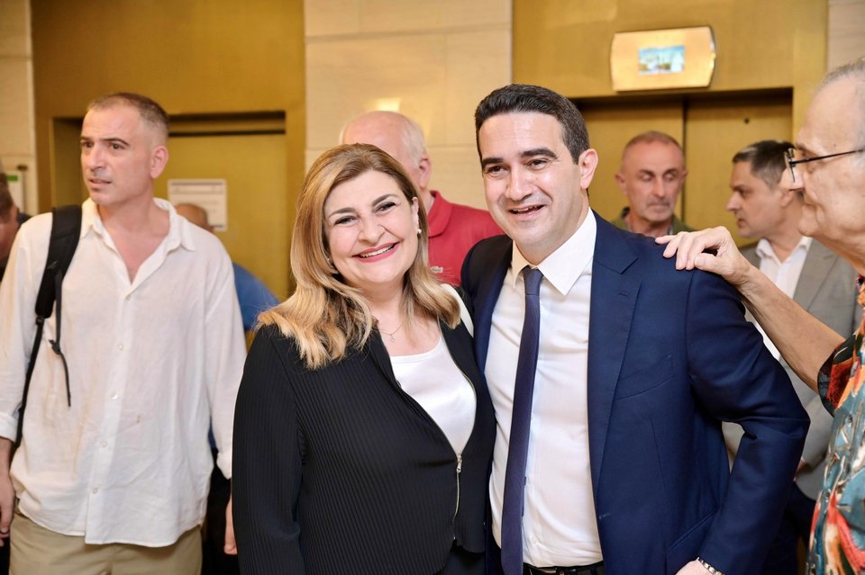 Ευαγγελία Λιακούλη και Μιχάλης Κατρίνης