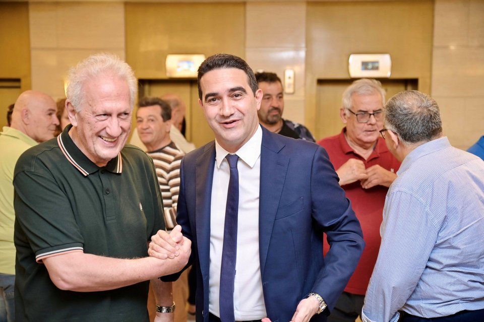 Κώστας Σκανδαλίδης και Μιχάλης Κατρίνης