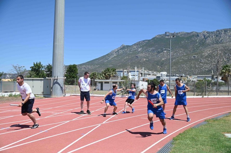 Στιγμιότυπο από τους Πανελλήνιους Αγώνες στο Λουτράκι