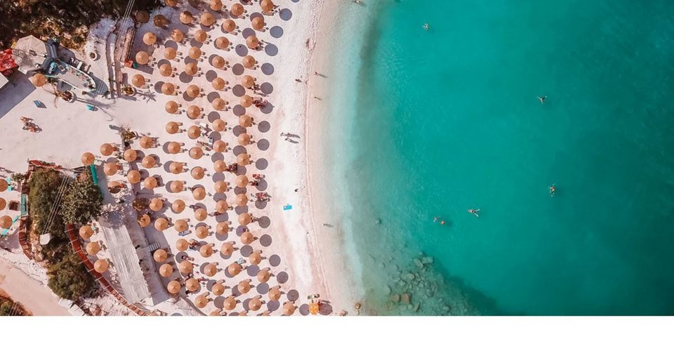 Εξωτική παραλία στη Θάσο