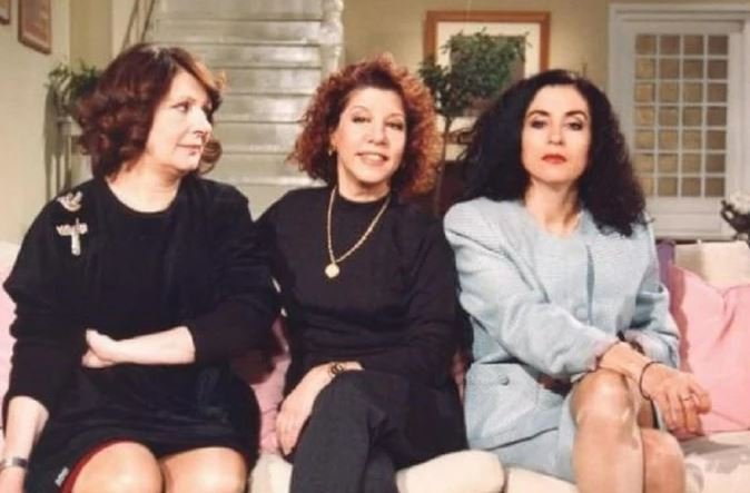 Οι «Τρεις Χάριτες», Άννα Παναγιωτοπούλου, Μίνα Αδαμάκη και Νένα Μεντή