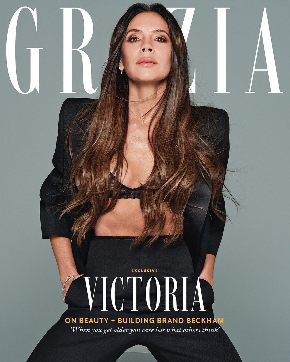 Η Βικτόρια Μπέκαμ στο εξώφυλλο του Grazia