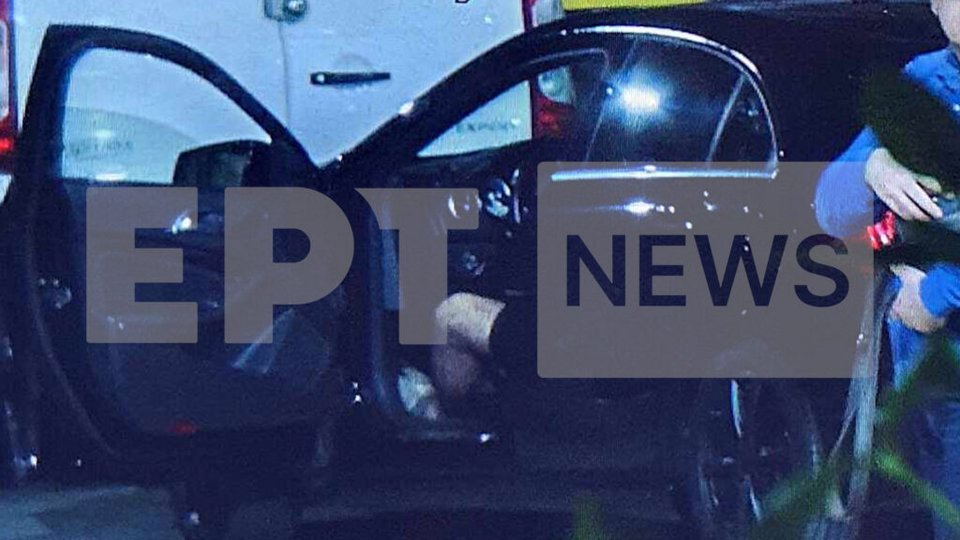 Ο Αλβανός που έπεσε νεκρός στο αυτοκίνητό του / Φωτογραφία: ertnews