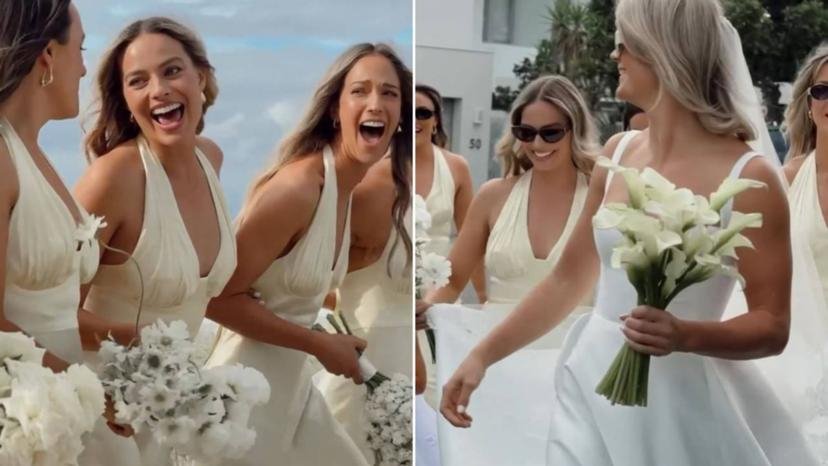 Η Margot Robbie ήταν όλο χαμόγελο στο βίντεο που ανέβηκε στο διαδίκτυο