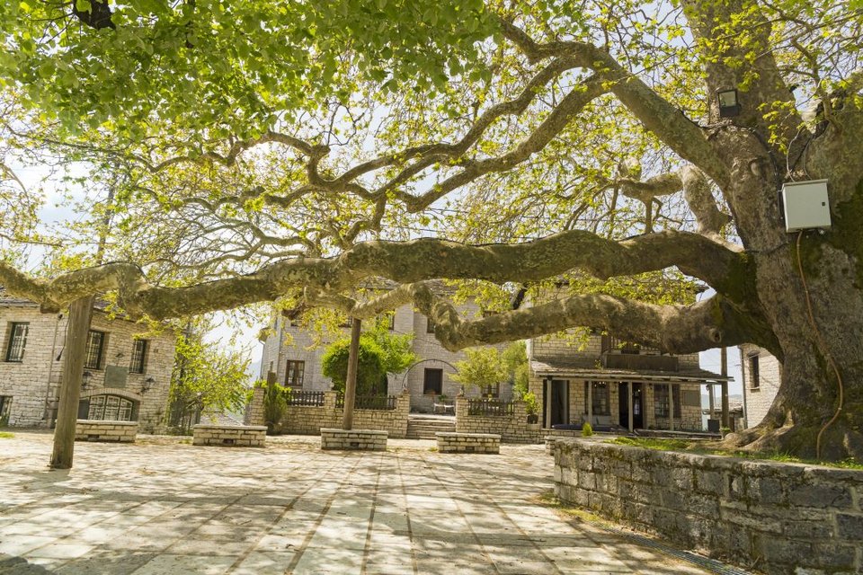 Η κεντρική πλατεία στη Βίτσα