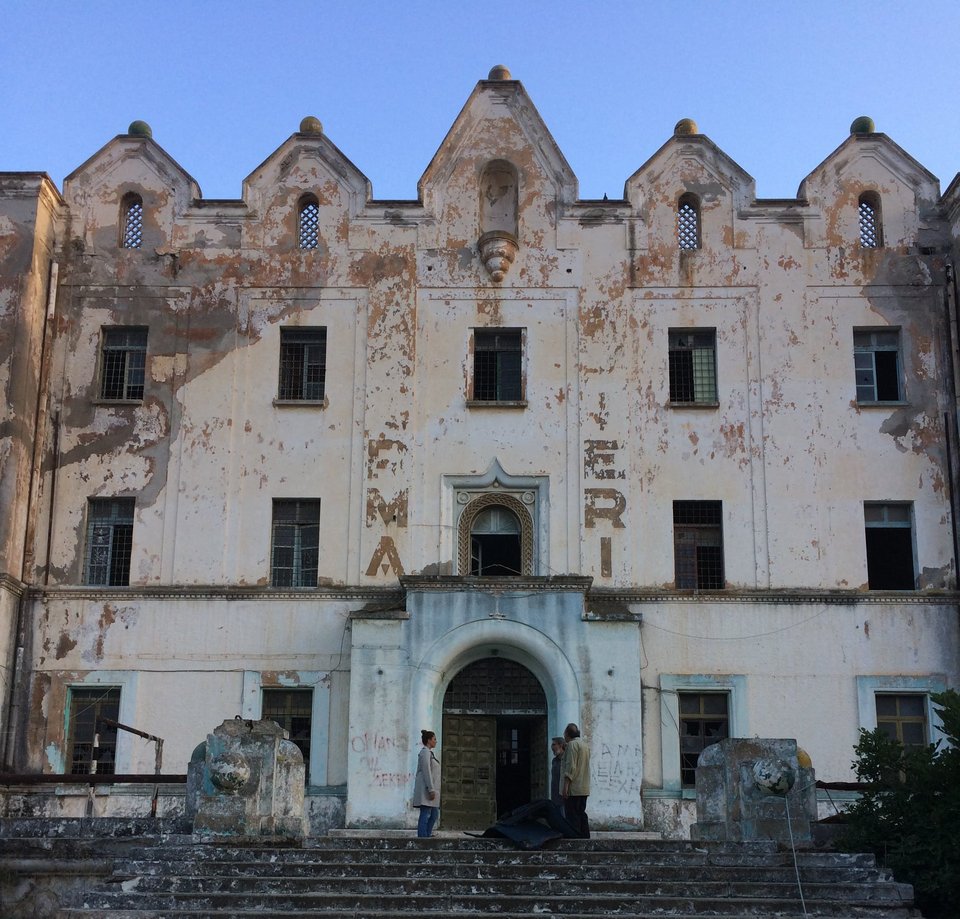 To κτίριο όπου στεγαζόταν το Ψυχιατρικό Νοσοκομείο Λέρου