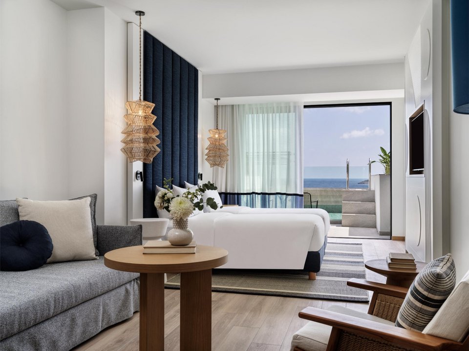 Ένα από τα δωμάτια του InterContinental Crete