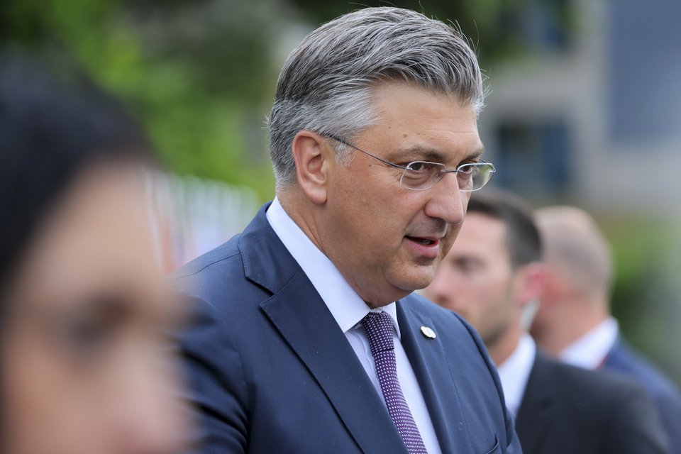 O Kροάτης πρωθυπουργός Αντρέι Πλένκοβιτς