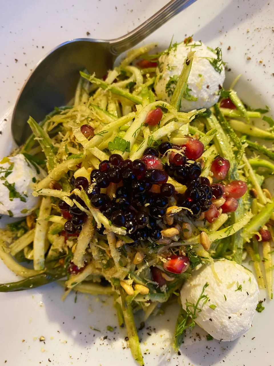 Η απολαυστική σαλάτα Zucchine.