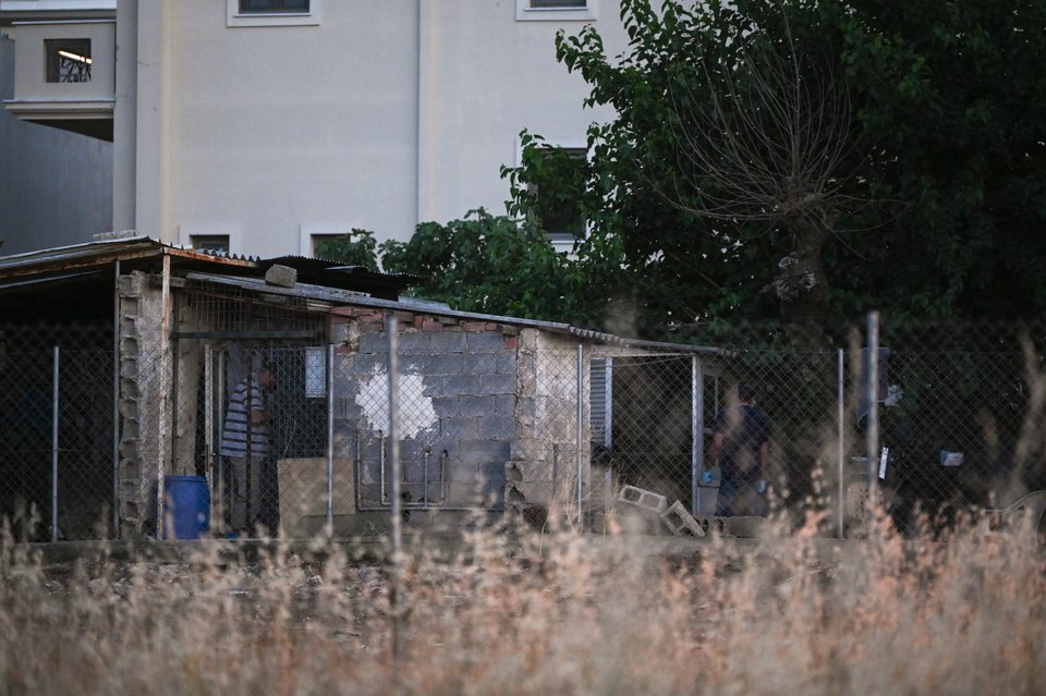 Το σπίτι στον Διόνυσο όπου έγινε το έγκλημα / Φωτογραφία EUROKINISSI