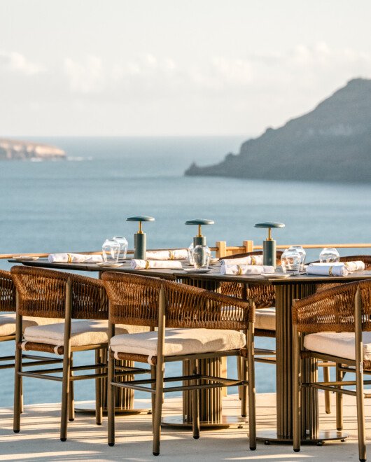 Το εστιατόριο Lauda στο Andronis Boutique Hotel Oia