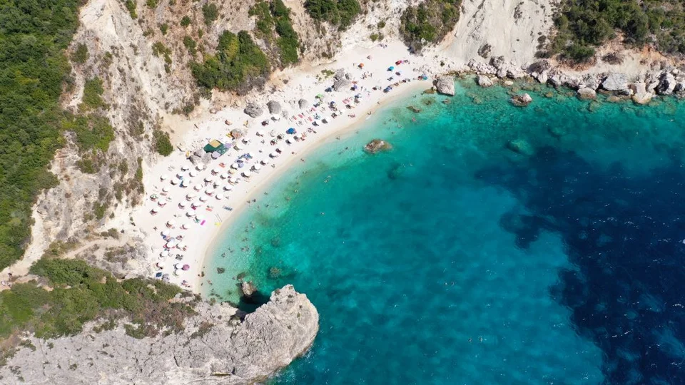 Αγιοφύλλι παραλία Λευκάδα 