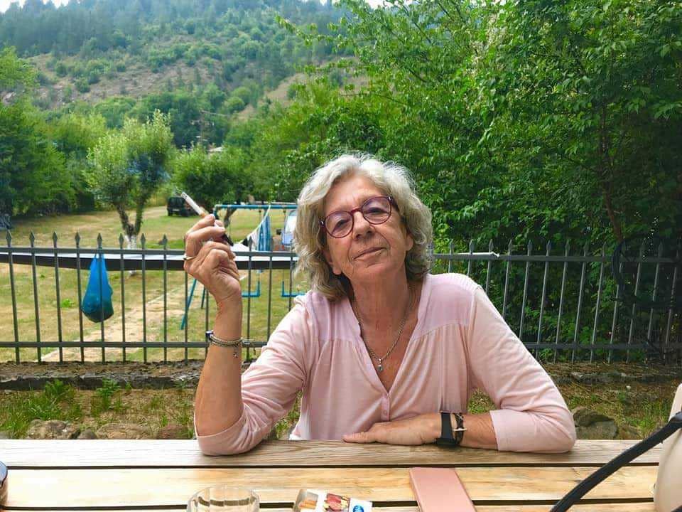 Η εικαστικός Άννα Φωτοπούλου