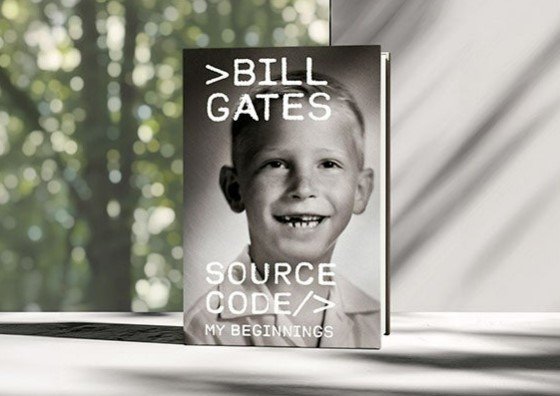 Το εξώφυλλο του βιβλίου με την ιστορία της ζωής του Μπιλ Γκέιτς