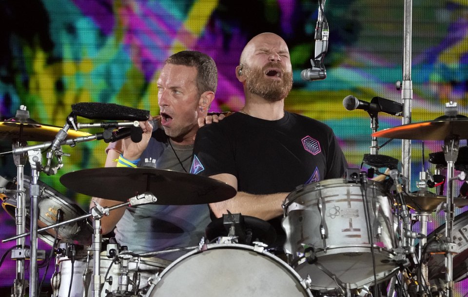 Αντίστροφη μέτρηση για την συναυλία των Coldplay / apimages