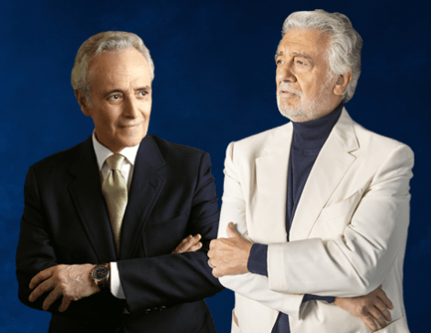 José Carreras & Plácido Domingo