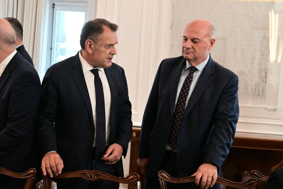 Νίκος Παναγιωτόπουλος και Κώστας Τσιάρας