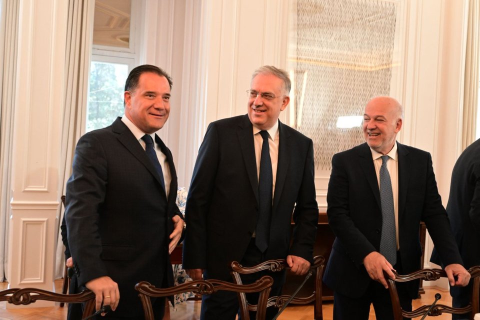Αδωνις Γεωργιάδης, Τάκης Θεοδωρικάκος και Γιώργος Φλωρίδης