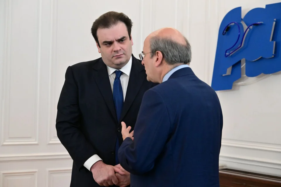 Κυριάκος Πιερρακάκης και Κωστής Χατζηδάκης 