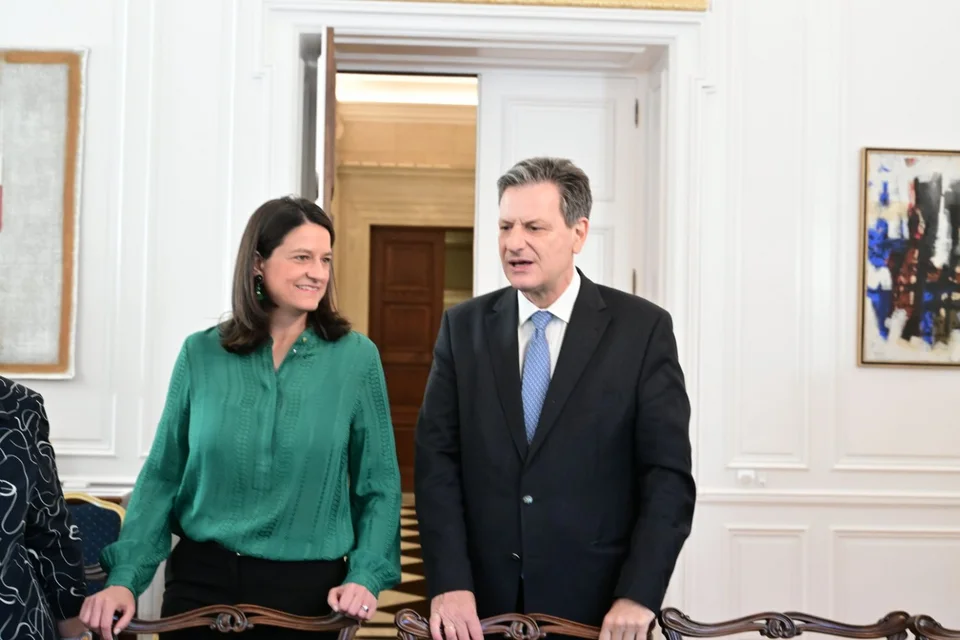 Νίκη Κεραμέως και Θοδωρής Σκυλακάκης