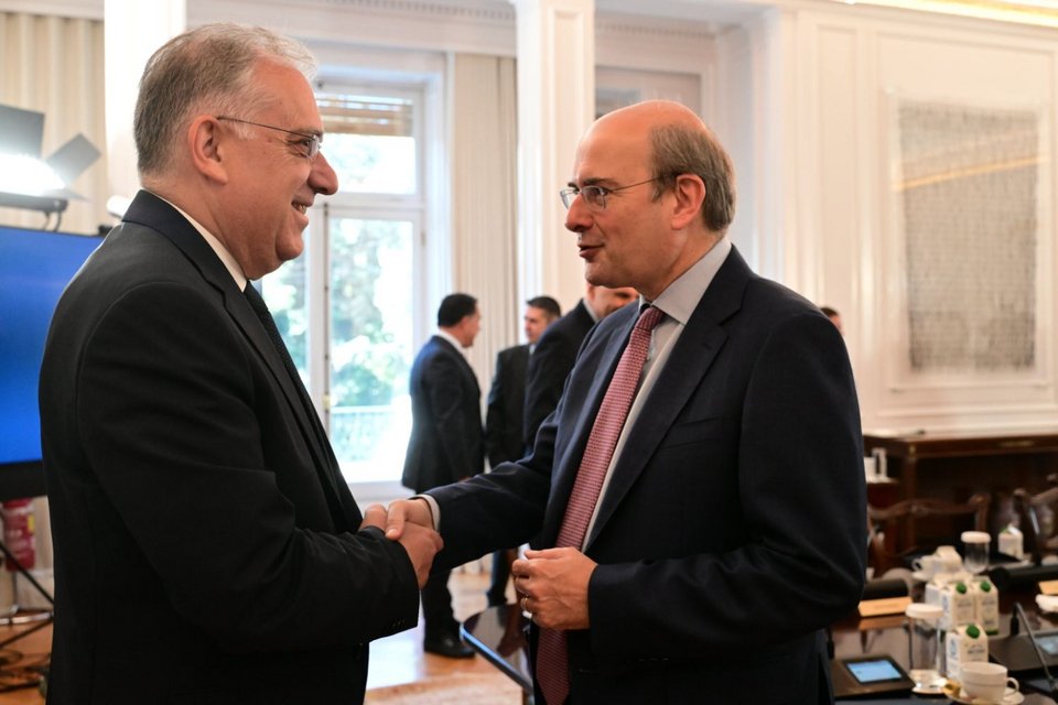 Τάκης Θεοδωρικάκος και Κωστής Χατζηδάκης