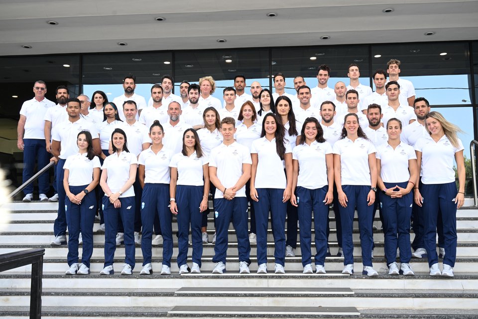 Η επίσημη φωτογράφιση της Ελληνικής Ολυμπιακής Ομάδας