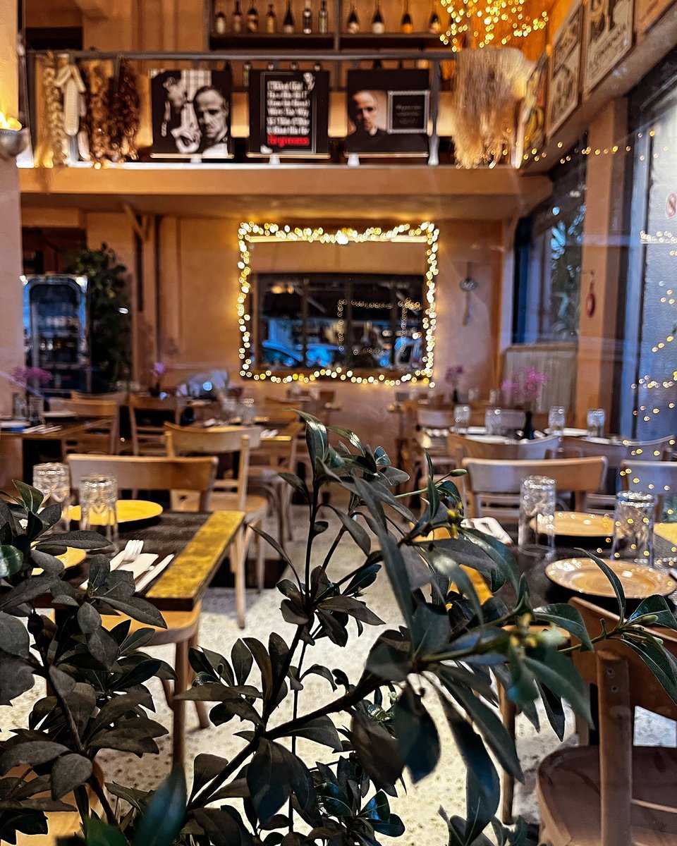 O χώρος της ιταλικής τρατορίας Santa Lucia στο Παγκράτι.