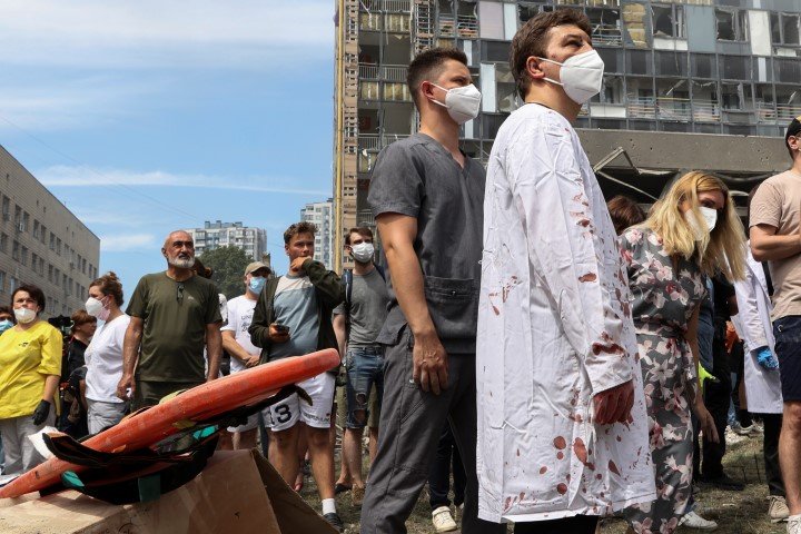 Σοκαριστική επίθεση της Ρωσίας στο Κίεβο