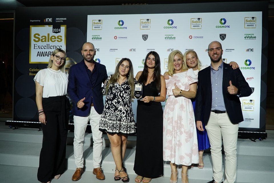  Χρυσή Διάκριση της DIAGEO στα Sales Excellence Awards 2024 