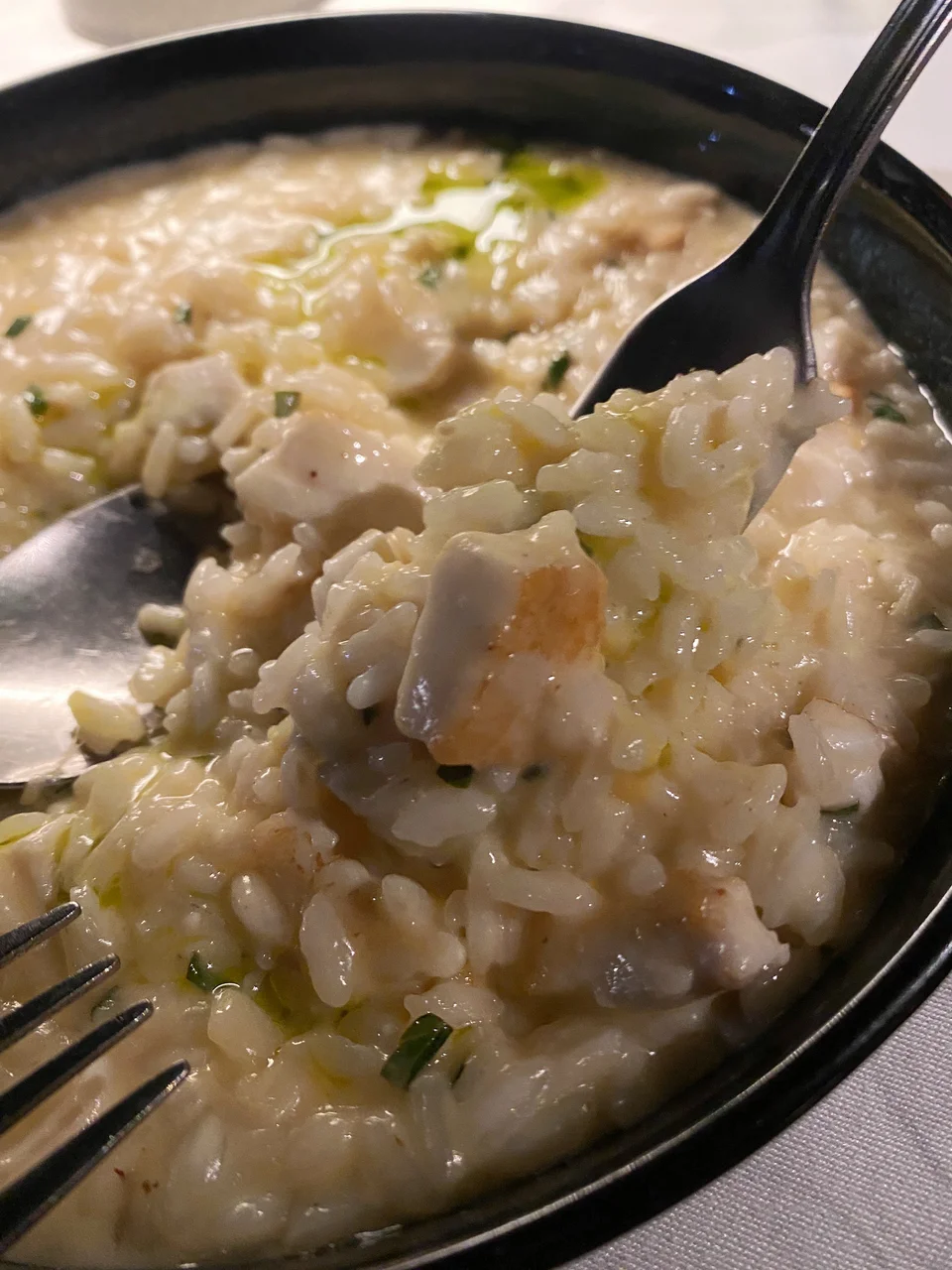 Ριζότο με σφυρίδα