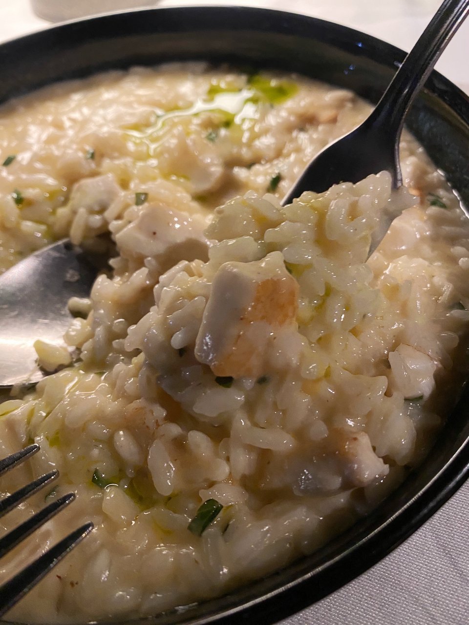 Ριζότο με σφυρίδα