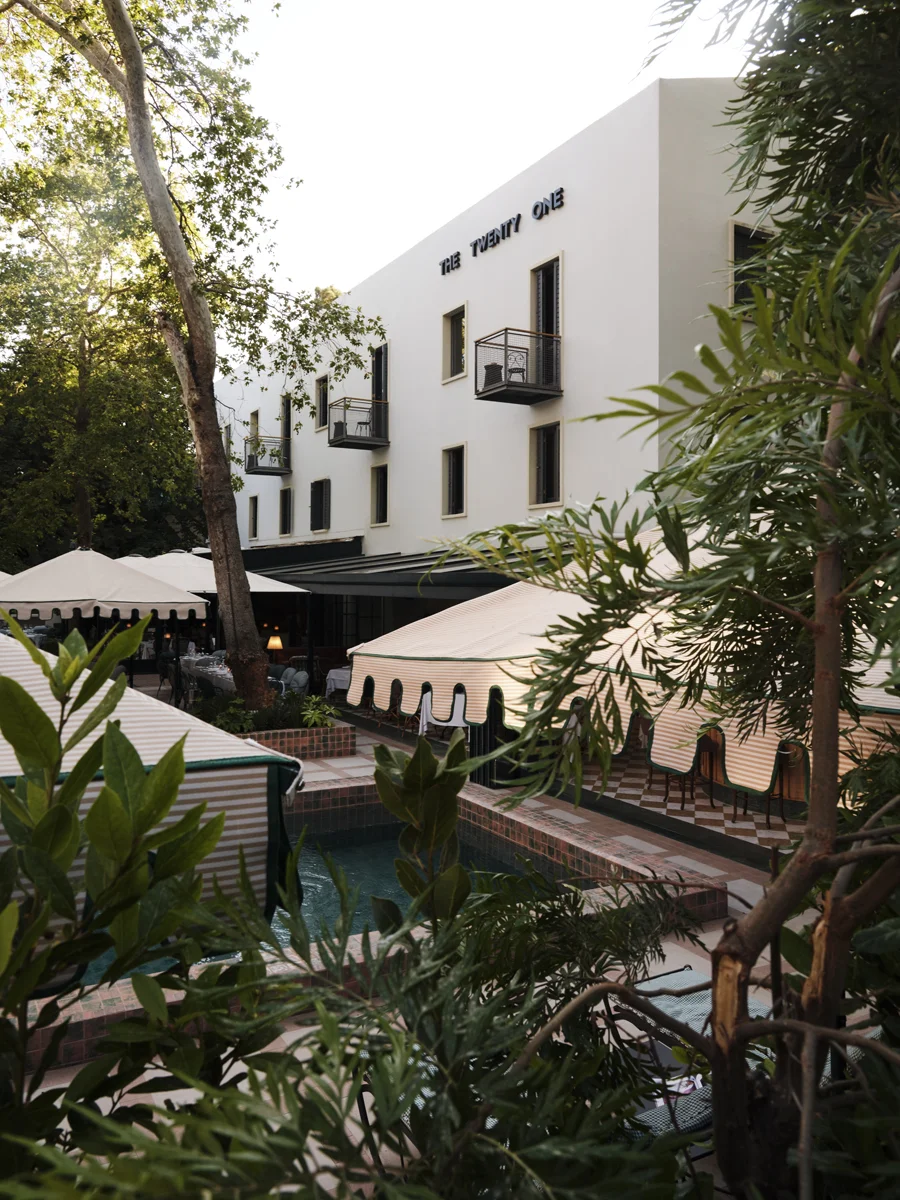Το κτίριο του design hotel The Twenty One