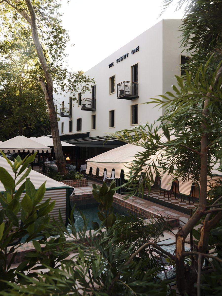 Το κτίριο του design hotel The Twenty One