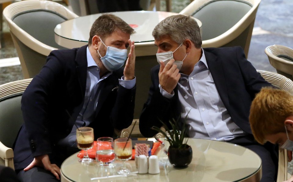 Νίκος Ανδρουλάκης και Οδυσσέας Κωνσταντινόπουλος / Φωτογραφία αρχείου: Eurokinissi