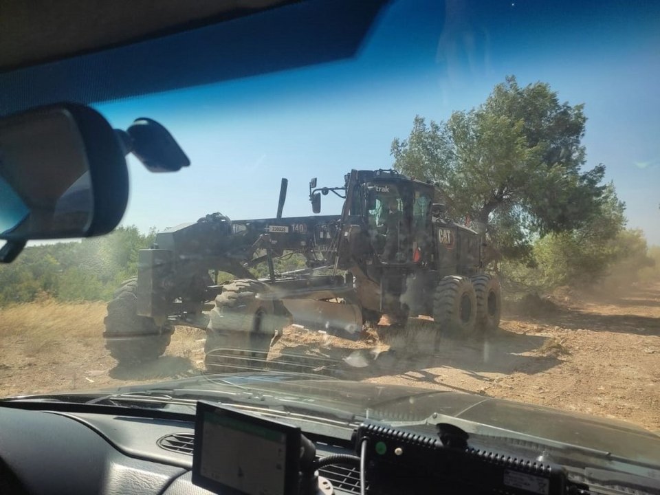 αντιπυρικές ζώνες στον Μαραθώνα