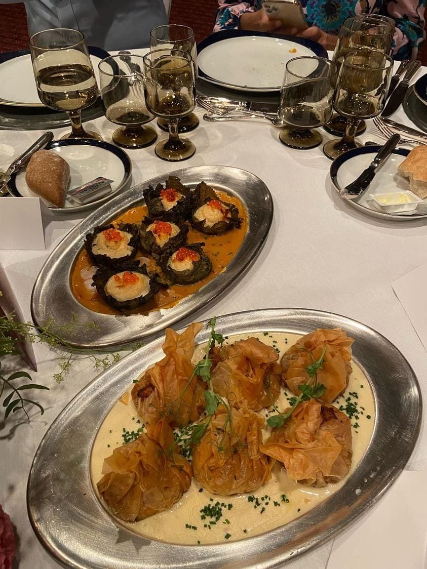 Πιάτα από το Memory Dinner
