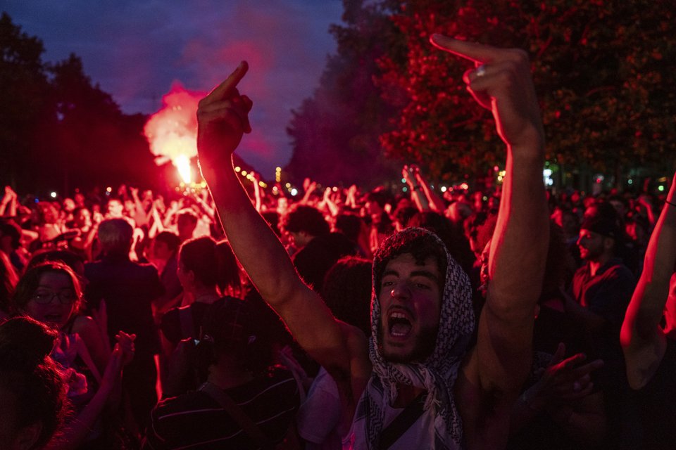 Διαδηλώσεις στο Παρίσι κατά της ακροδεξιάς / Φωτογραφία AP