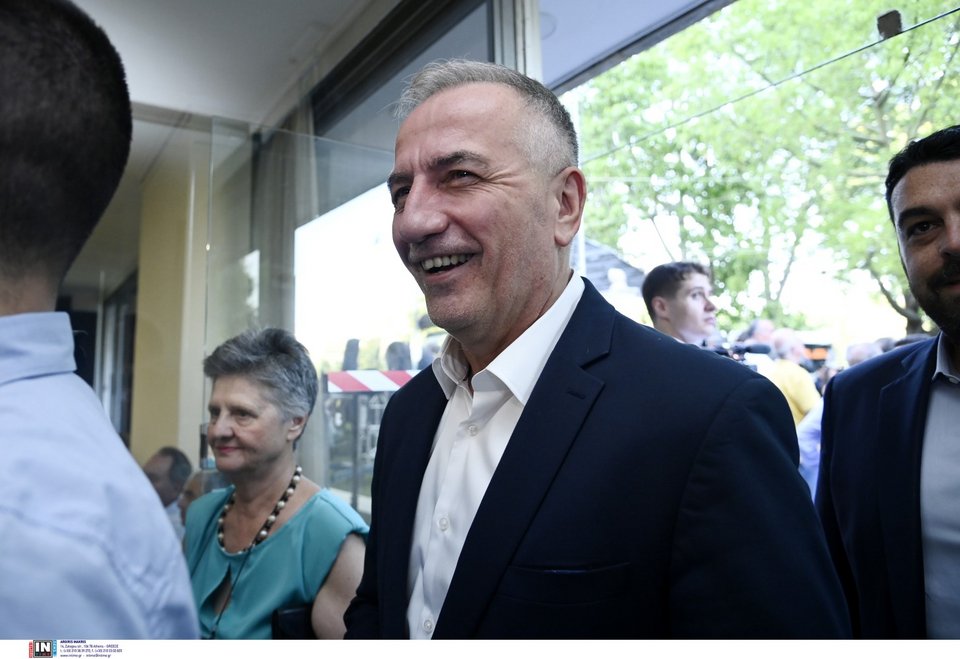 Ο γραμματέας της ΚΟ της ΝΔ Σταύρος Καλαφάτης / Φωτογραφία: intime -ΒΛΑΣΣΟΠΟΥΛΟΥ ΙΣΜΗΝΗ