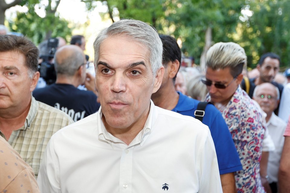 Ο Χρήστος Τεντόμας -Φωτογραφία: Eurokinissi -ΚΟΝΤΑΡΙΝΗΣ ΓΙΩΡΓΟΣ