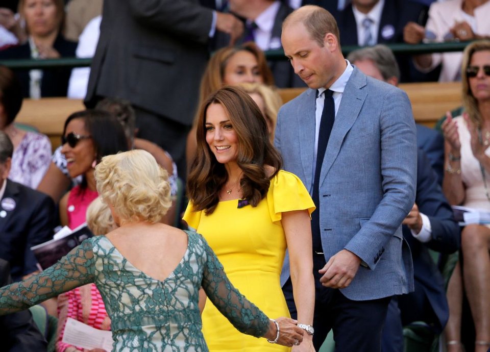 Η Κέιτ φτάνει στο Royal Box με τον πρίγκιπα Γουίλιαμ
