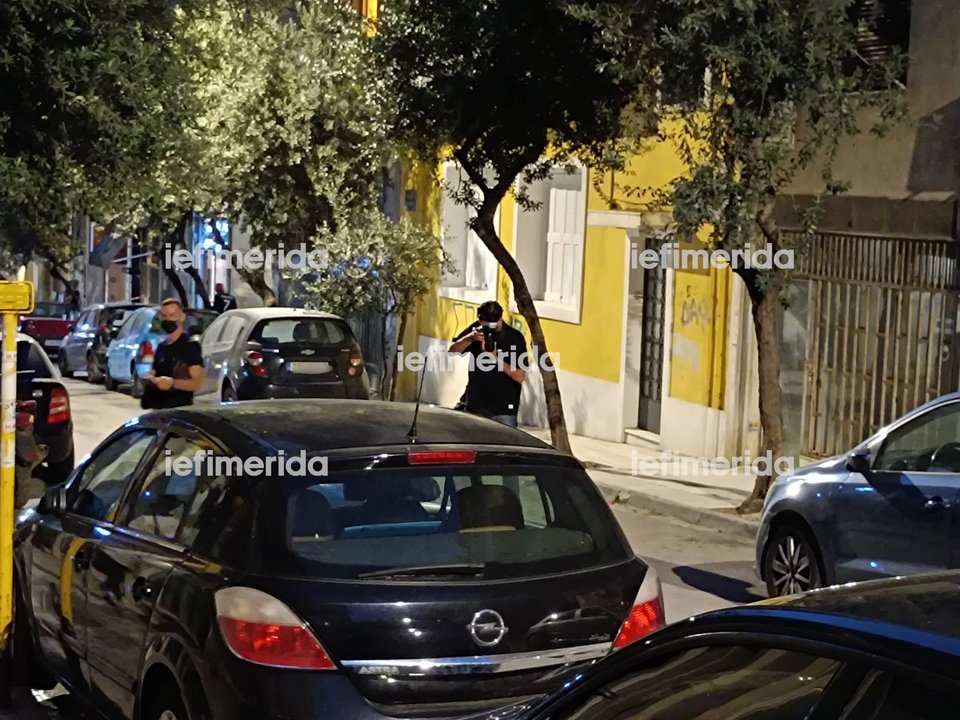 Εικόνες από το σημείο της συμπλοκής μεταξύ οπαδών