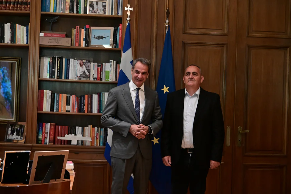 Κυριάκος Μητσοτάκης - Φρέντι Μπελέρης/Γ.Τ. Πρωυπουργού